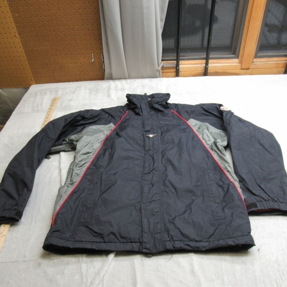 Burton‎ Jacket Mens Large Black Insulated Waterproof Thermal 64 Tactic Snow Ski